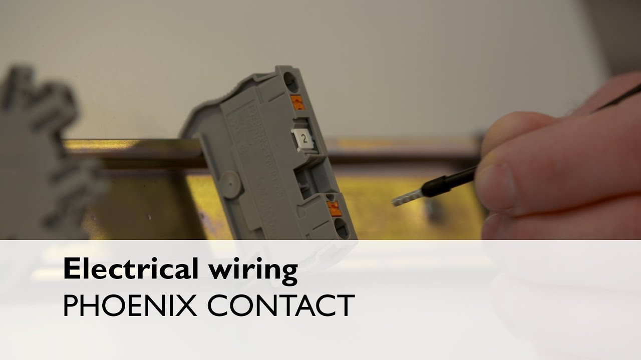 Electrical wiring made easy with Push-in technology and CRIMPHANDY