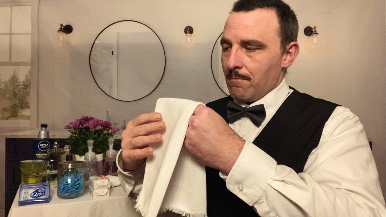 Elegant Gentlemen’s Restroom Attendant 🫧🧼🧴(ASMR Role Play)