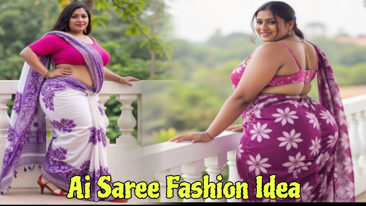 Elegant Saree Lookbook | Plus Size Fashion | Traditional Indian Style 2025