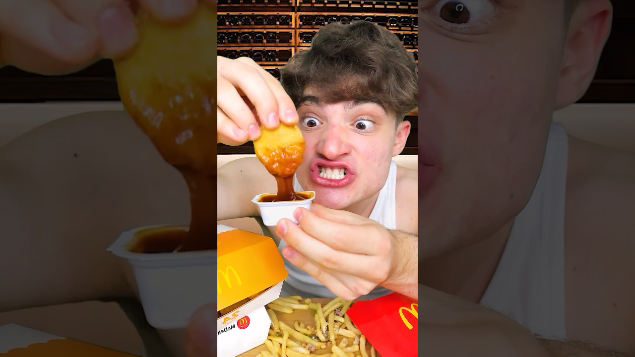 Elegant Sigma 🍔🎻 (McDonald’s Food ASMR)