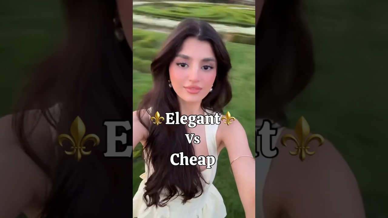 Elegant Vs Cheap⚜️ #shorts #viral #shortvideo #viralvideo #trending #fashion #style #ootd
