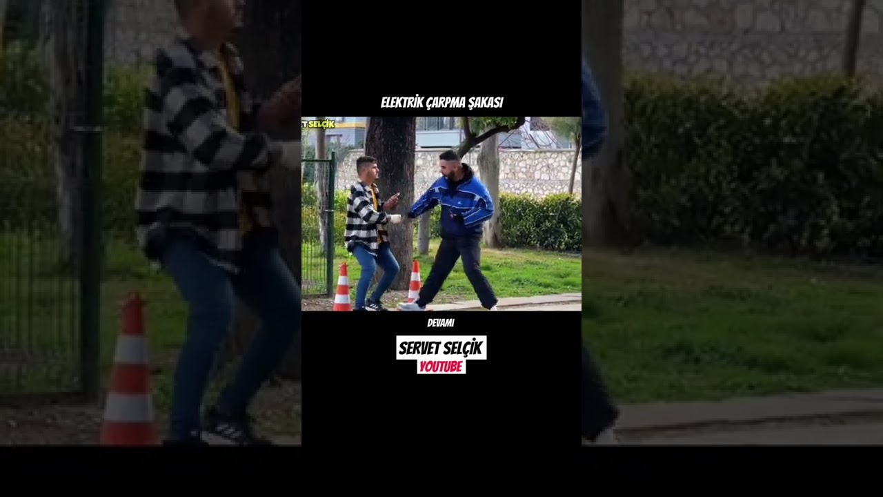 ELEKTRİK ÇARPMA ŞAKASI !(ADAM ÇILDIRDI)!