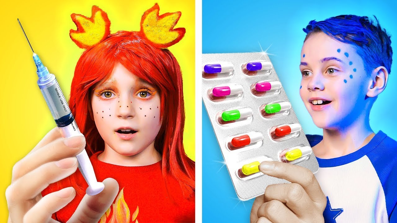 Elemental’dan Ember ve Wade’in Çocukları Var! Ateş 🔥 VS Buz 🧊 Ebeveynlik Taktikleri – Kaboom Zoom!