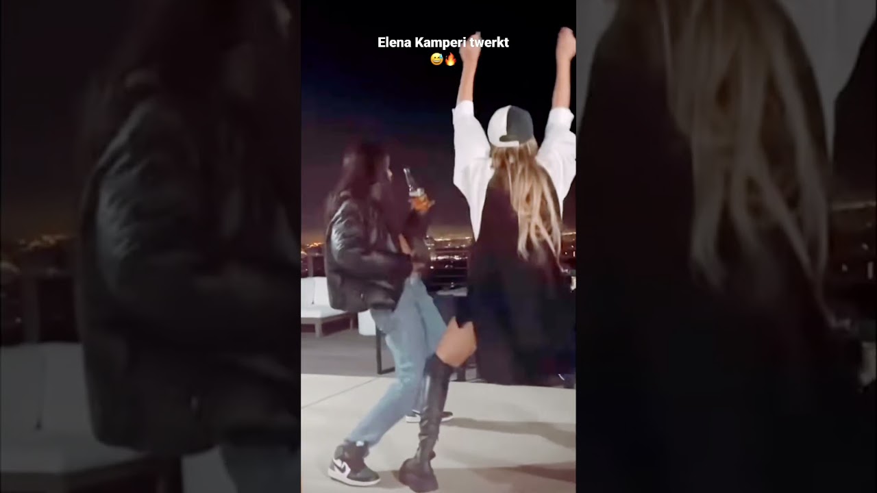Elena Kamperi twerkt für Ron Bielecki😅🔥🍑#ronbielecki #tornado  #inscope #elenakamperi#twerk