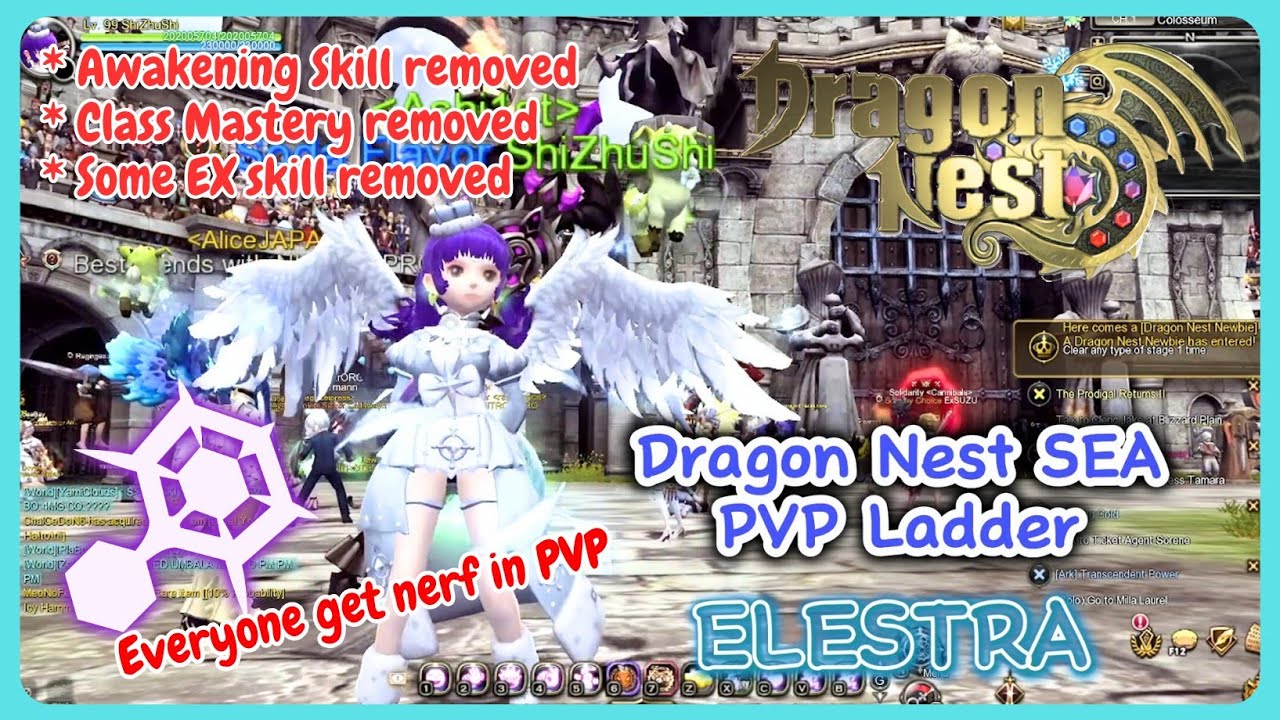 Elestra after Character Balancing in PVP Ladder ~ Dragon Nest SEA #924