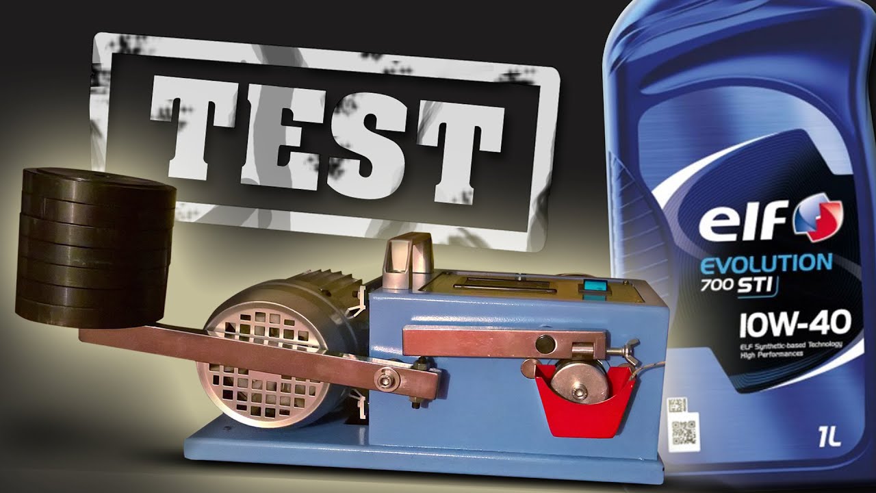 Elf Evolution 700 STI 10W40 Engine oil test Piotr Tester