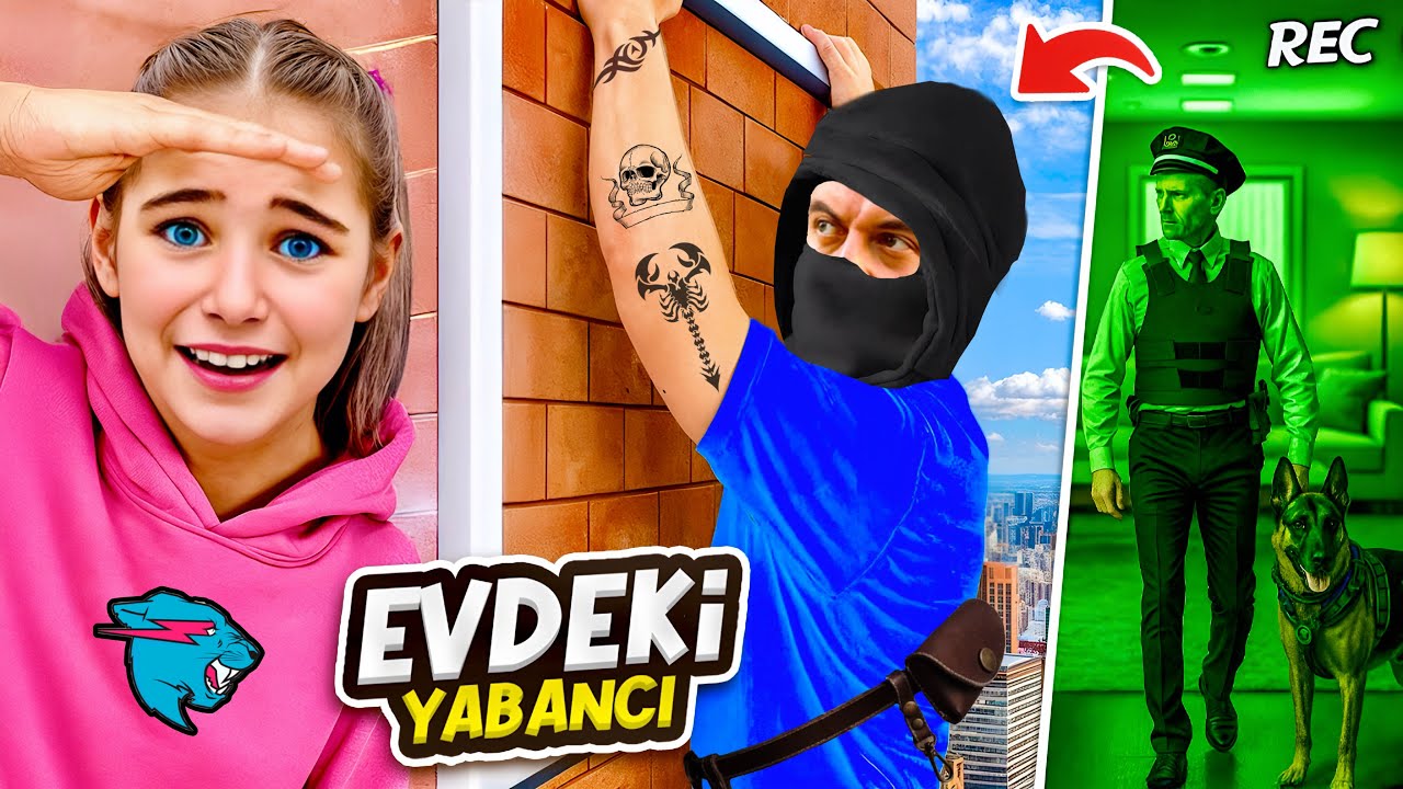 ELİF SİNEM EVE YABANCI GİRDİ !! BÜYÜK KOVALAMACA !! HIRSIZ KİM ??