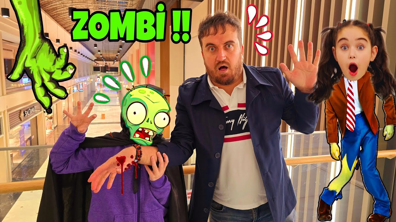 ELİF ZOMBİ GELDİ!! ELİF ZOMBİ OLDU EYVAH NAPCAZ ŞİMDİ?? بابا جاب لي بالون - جنى مقداد | طيور بيبي