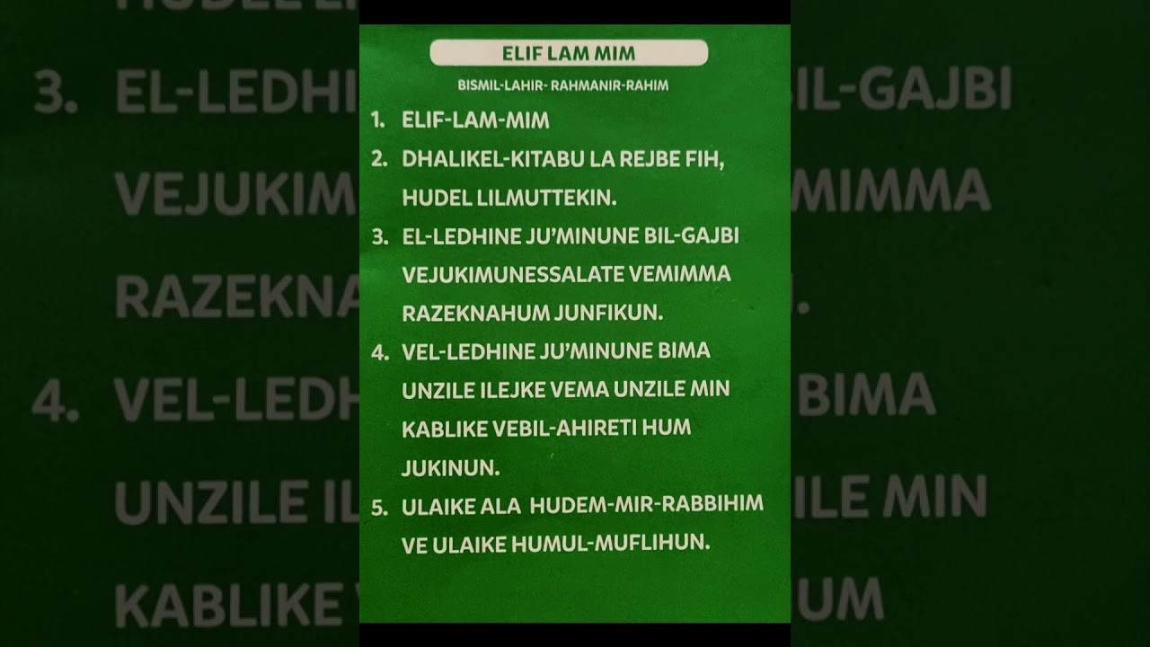 ELIF LAM MIM