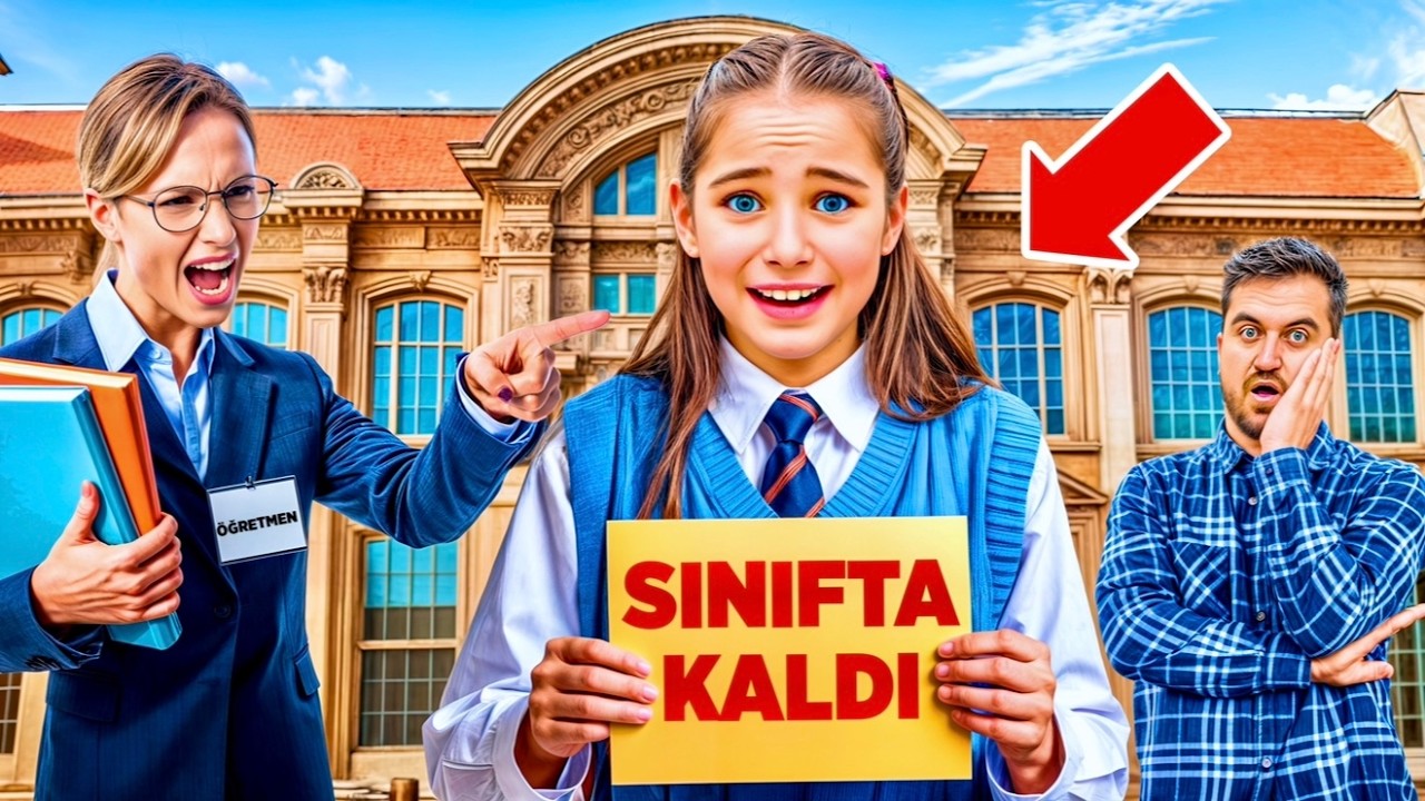 ELIF SINEM FAILED THE CLASS!! SHE RECEIVED A REPORT CARD AND IS WRITTEN TO REPEAT THE CLASS!! (SH...
