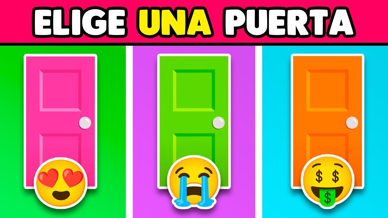 Elige Una Puerta 🚪 2 BUENAS y 1 MALA | No Eligas La Puerta Incorrecta