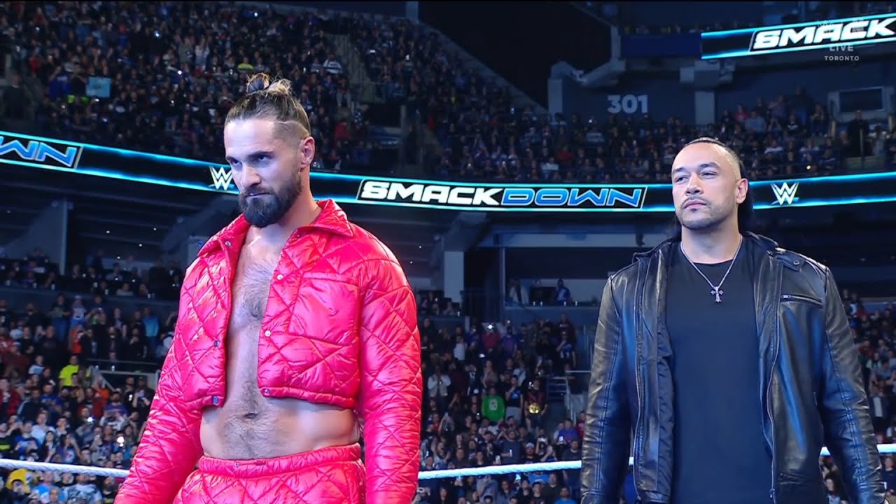 Elimination Chamber Match participants face off | WWE SmackDown 2/28/2025