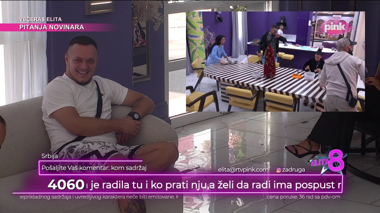 Elita 8: Gastoz pokušao da uhvati Kristinu za grudi - 30.05.2025.