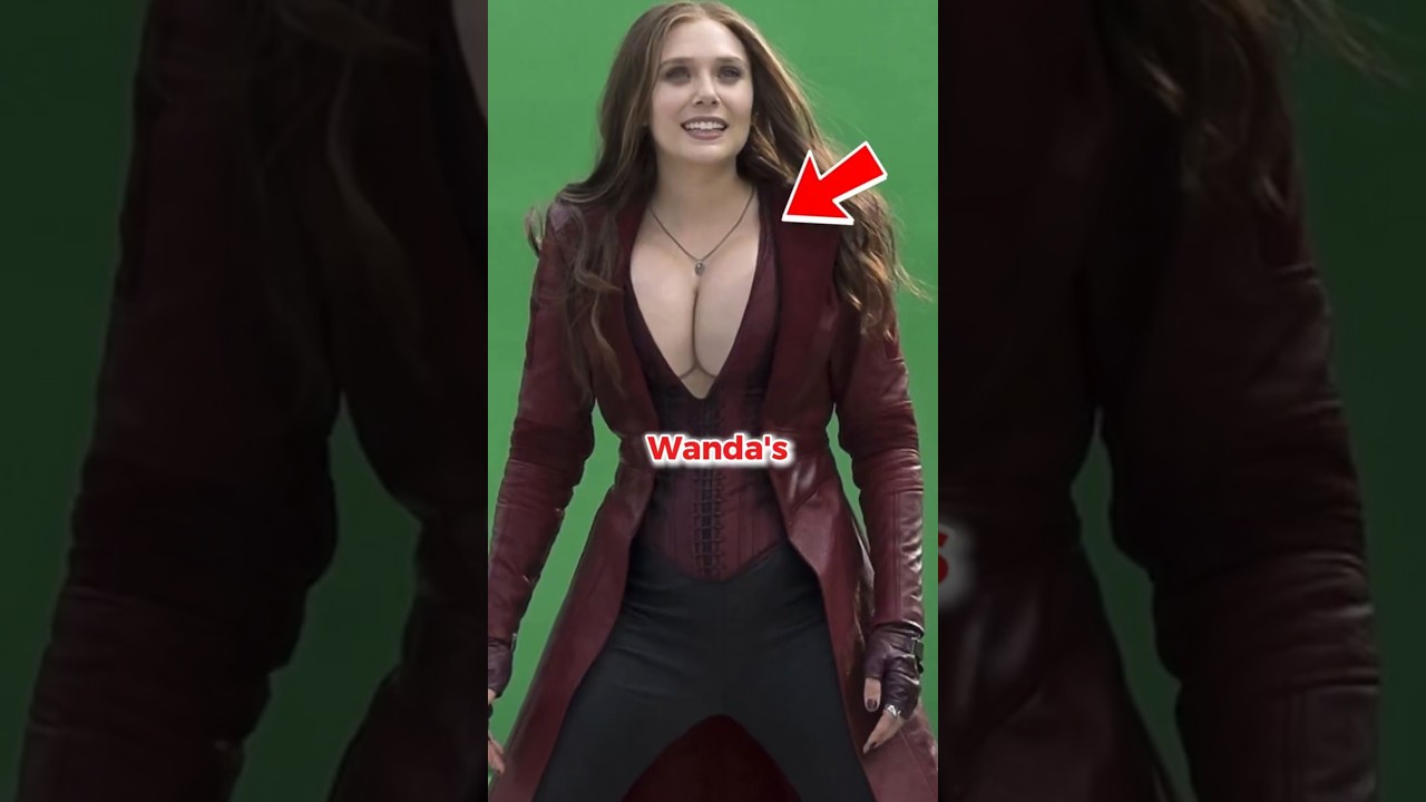 Elizabeth Olsen refused to wear he costume 😱 #marvel #wanda #films