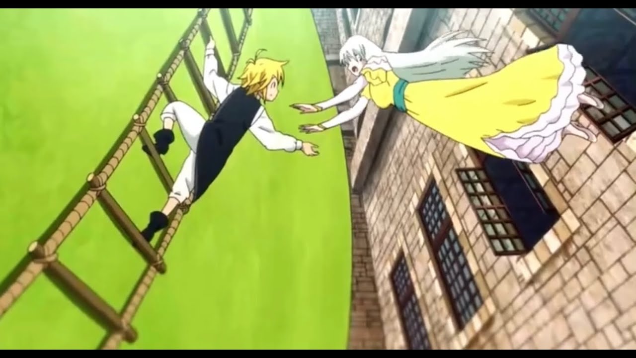 Elizabeth se va con Meliodas | nanatsu no taizai