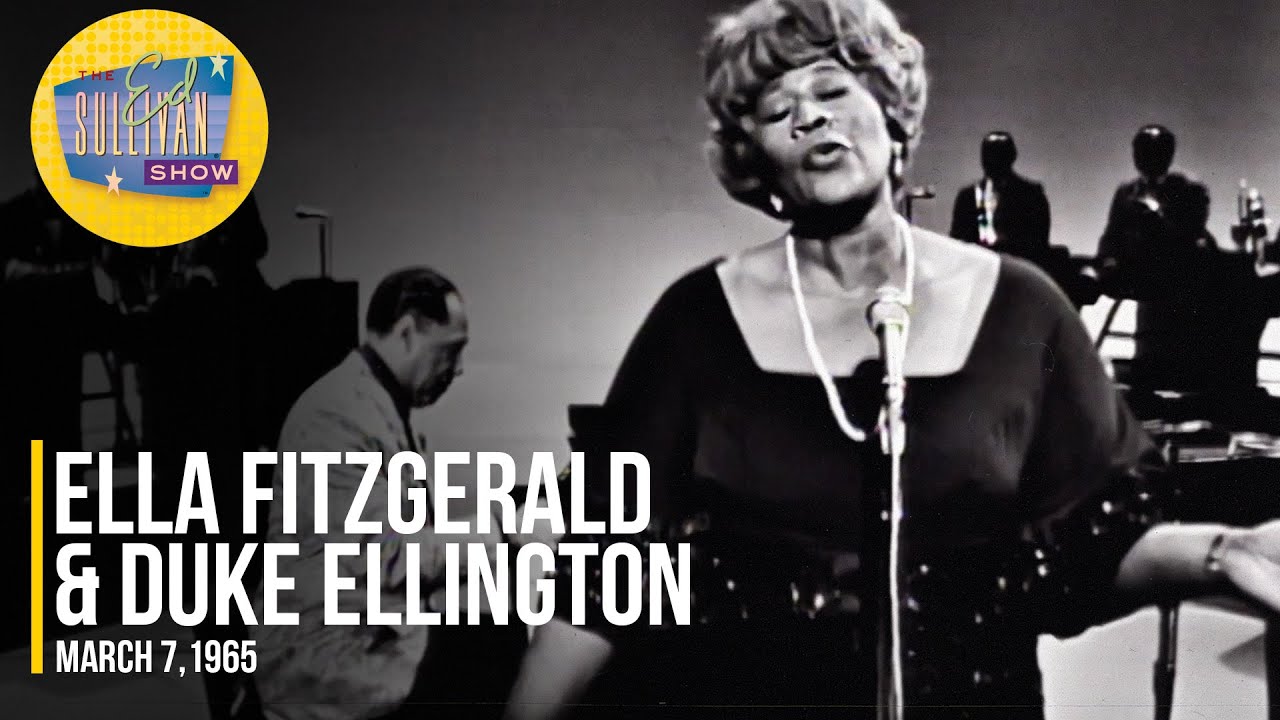 Ella Fitzgerald and Duke Ellington 