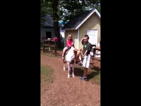 Ellie on a pony