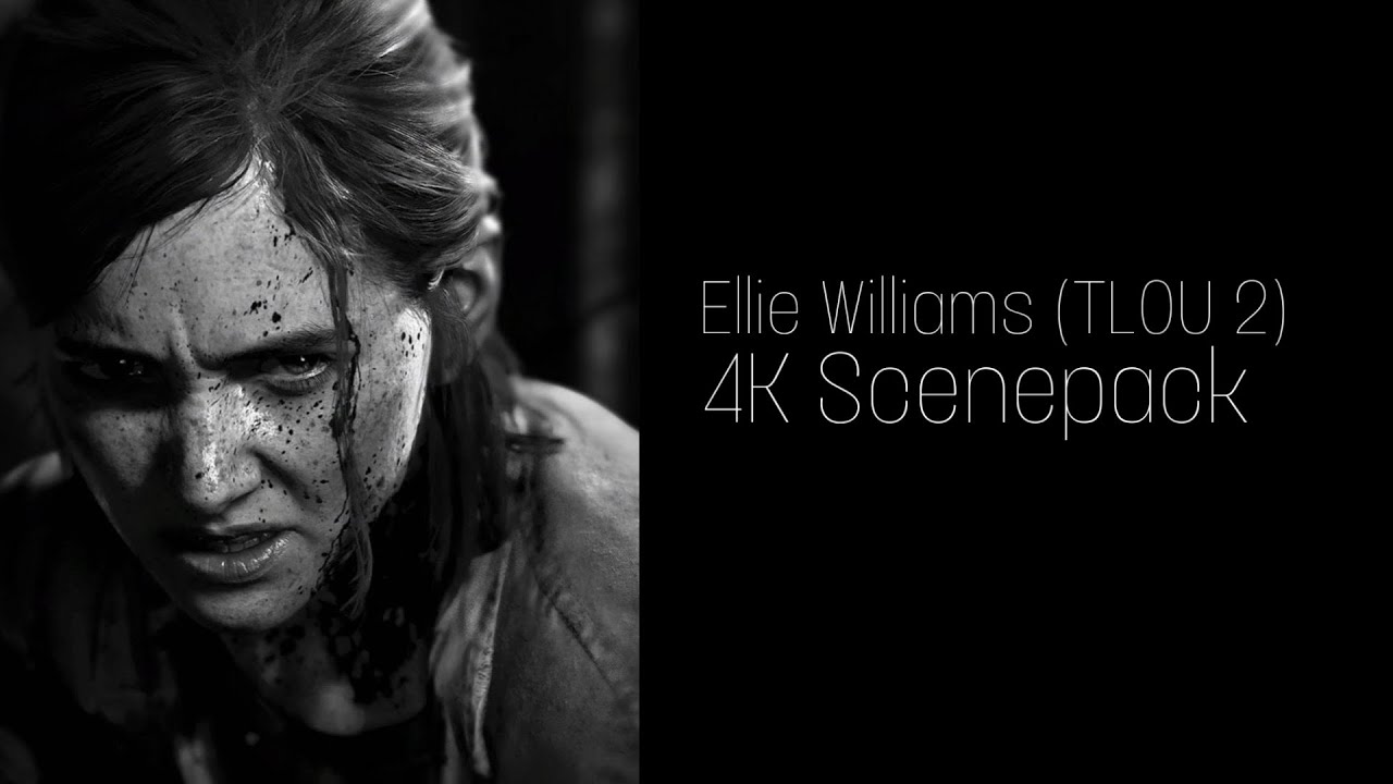 Ellie Williams 4K 60fps Scenepack (TLOU 2)