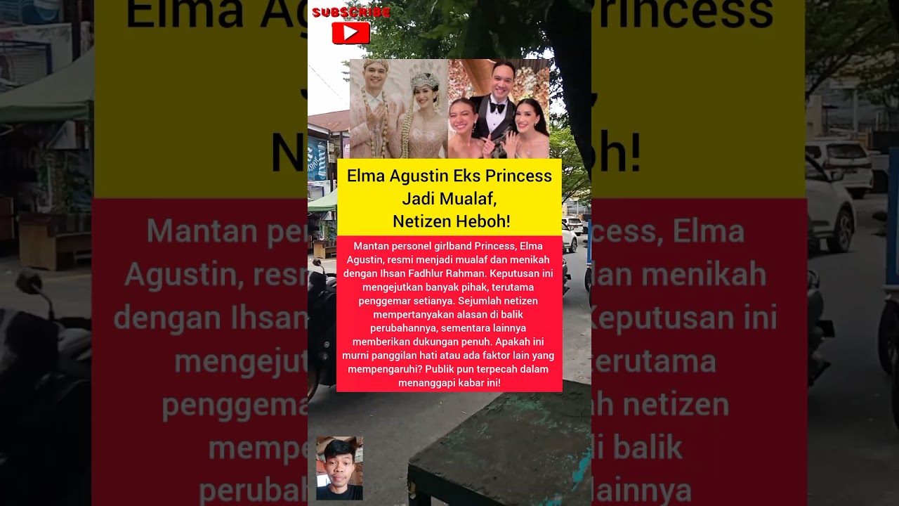 Elma Agustin Eks Princess Jadi Mualaf, Netizen Heboh! #pernikahan #mualaf #artis