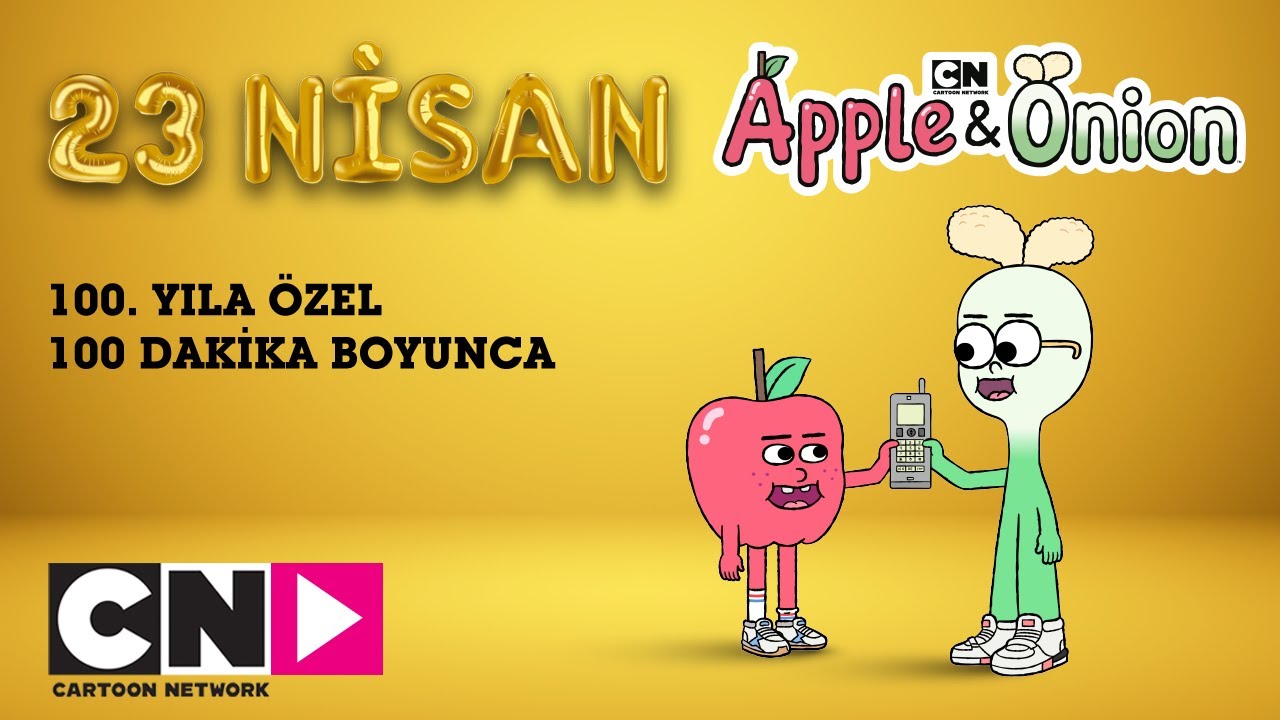 ELMA VE SOĞAN I 23 Nisan Özel I 100 DAKİKALIK BÖLÜM I Cartoon Network Türkiye