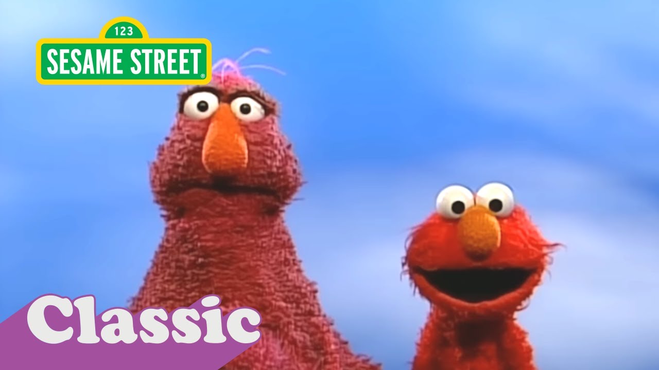 Elmo and Telly Teach Backwards and Forwards | Sesame Street Classic