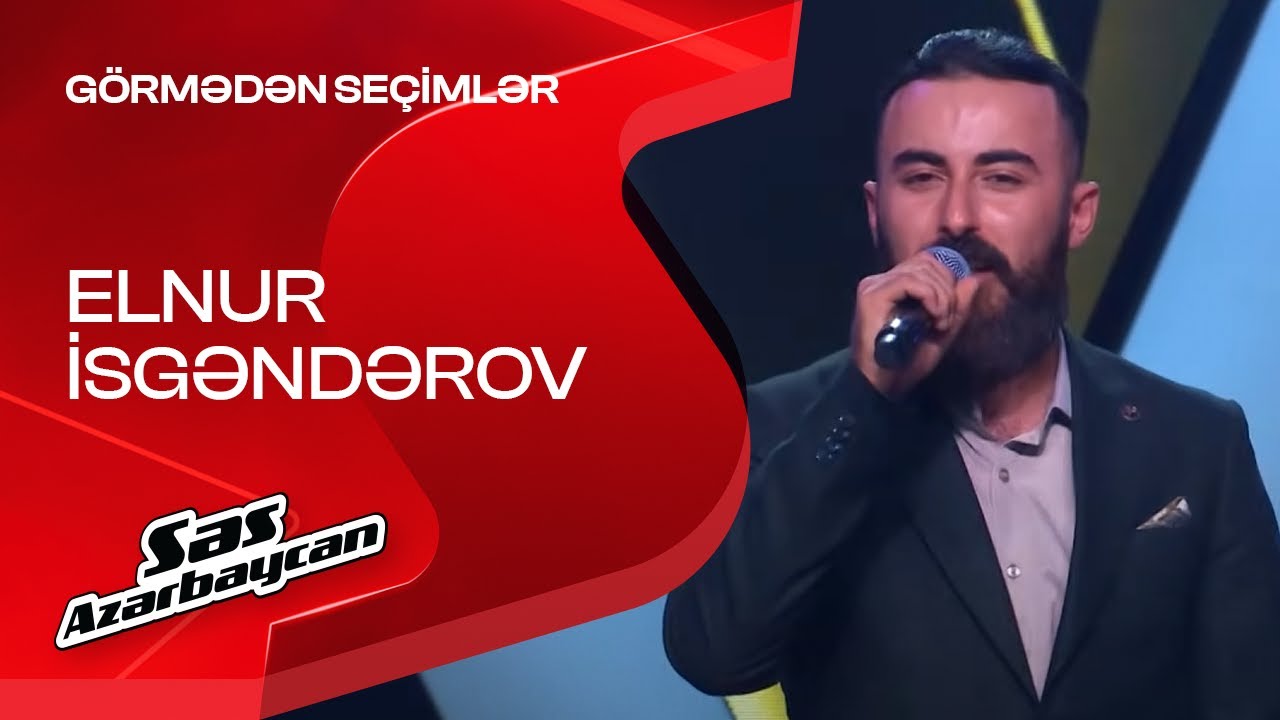 Elnur İsgəndərov - Mənim-Mənim | Görmədən seçimlər | Səs Azərbaycan | 2025
