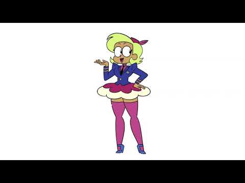 elodie lets out a huge loud fart.