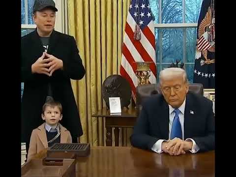 Elon Musk'ın oğlundan Trump'a: