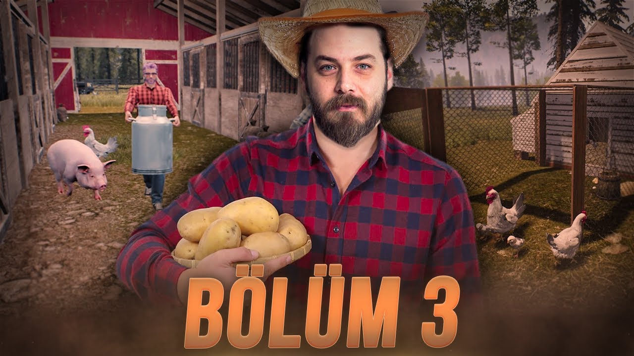 ELRAENN - EKİP İLE RANCH SIMULATOR OYNUYOR #3