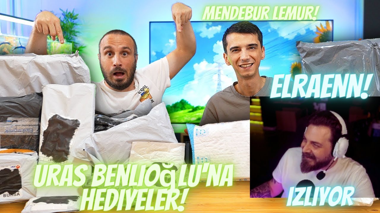 @Elraenn  -Uras Benlioğlu'na Hediyeler! Toplu Paket Açılışı @urasbenlioglu
