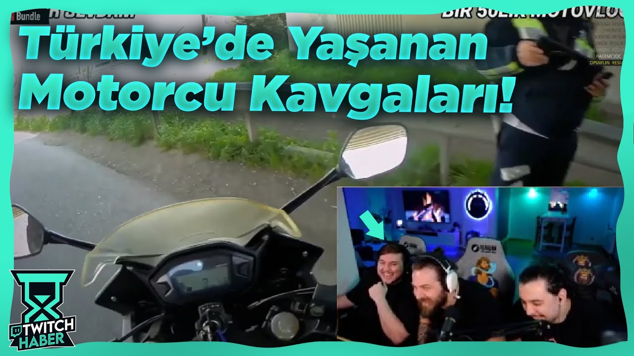 Elraenn Ekiple - Türkiye'de Yaşanan Motorcu Kazaları&Kavgalarını İzliyor!