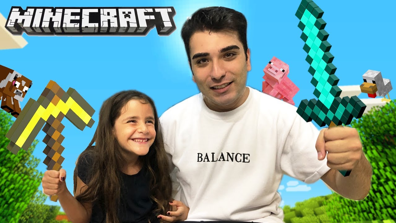 ELİS BERA’ya MİNECRAFT ÖĞRETİYORUM !! (Minecraft Rtx)
