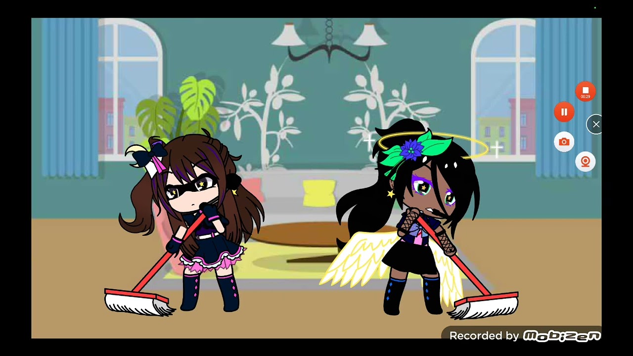 Elsie wants to help me with cleaning (gacha club skit)