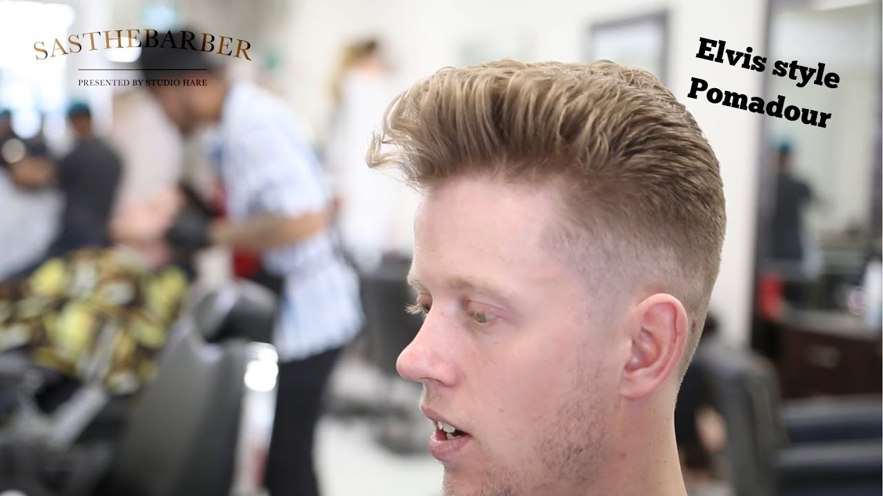 Elvis style Pomadour - Haircut tutorial!