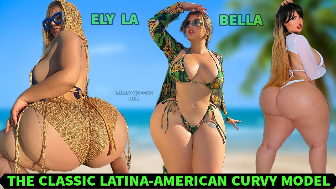 Ely La Bella – The Beautiful Latina-American Model With Jaw dropping Hourglass Curvy Figure