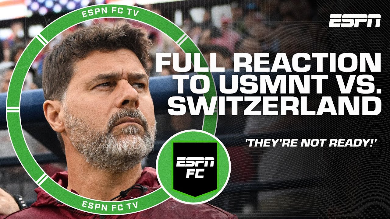 EMBARRASSING DEFEAT 🤯 Reacting to Switzerland's 'demolition' of USMNT 🚨 | ESPN FC