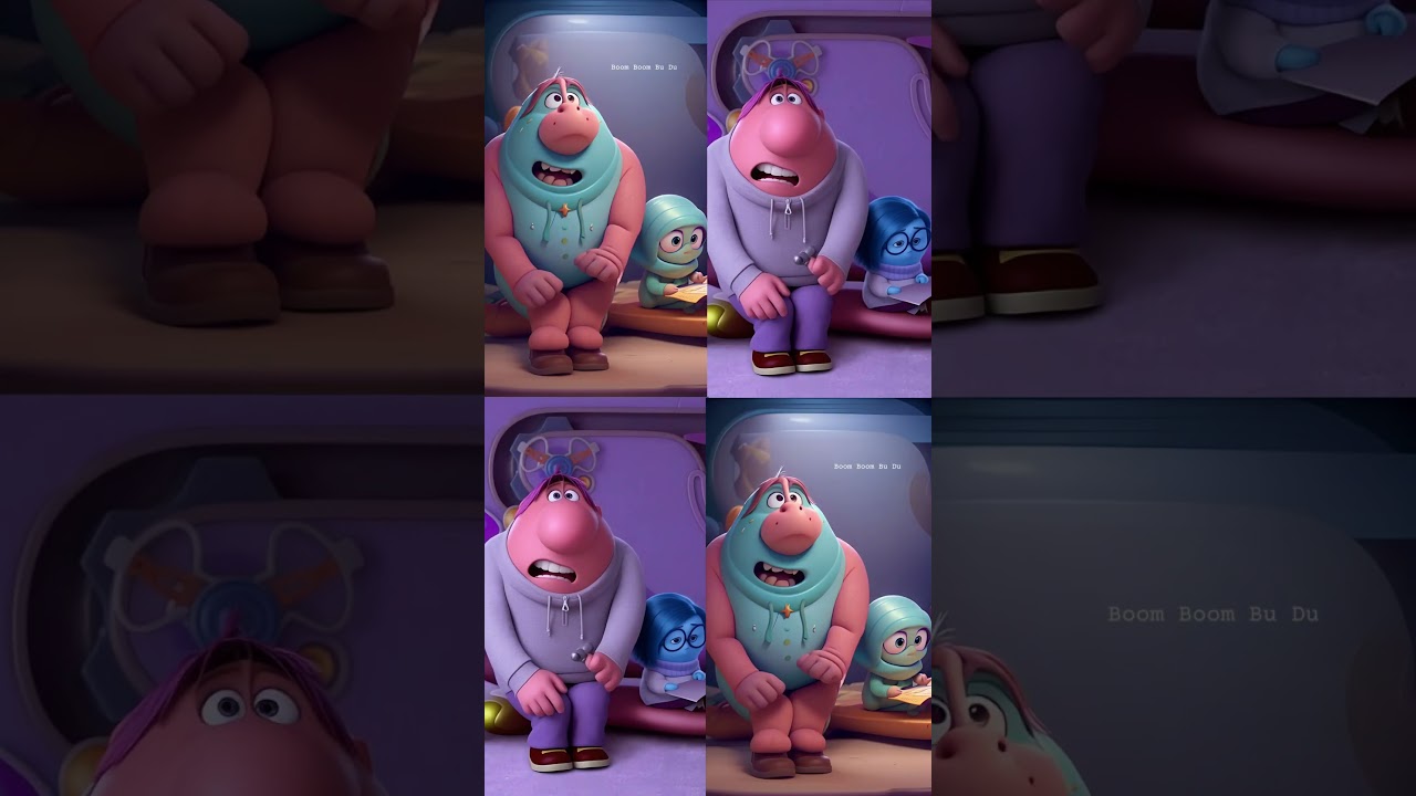 Embarrassment x sadness inside out remake #insideout2