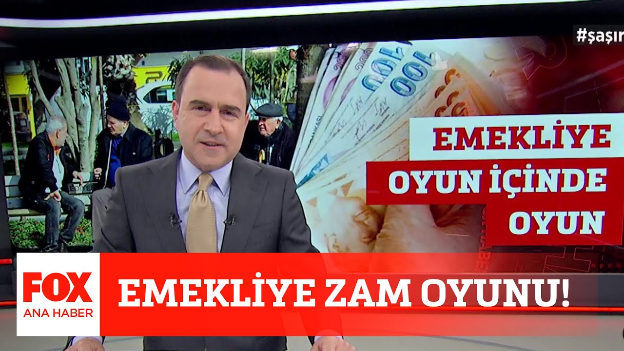 Emekliye zam oyunu! 21 Nisan 2022 Selçuk Tepeli ile FOX Ana Haber
