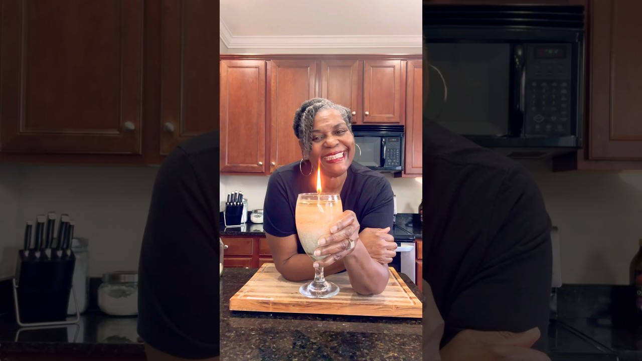 Emergency Power Outage DIY Candle made with Rice! (Stays lit for hours) #shorts