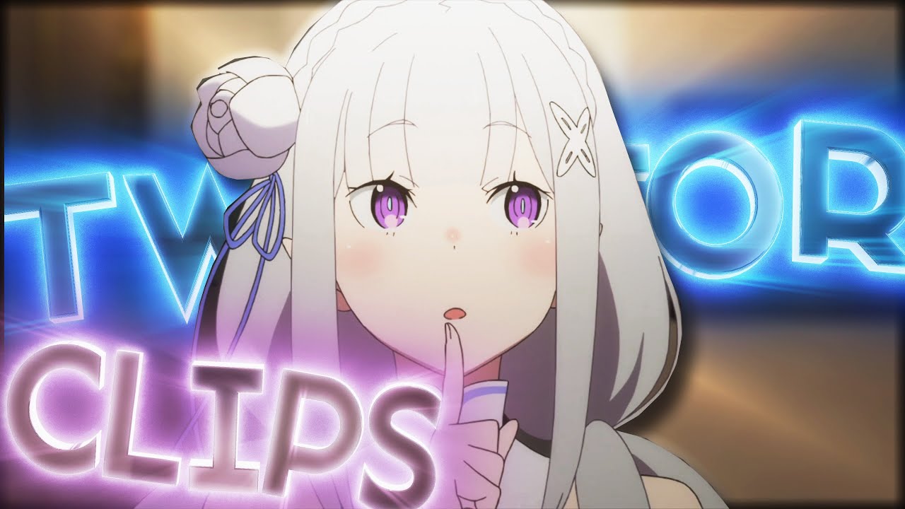 Emilia Twixtor Clips (Re Zero)