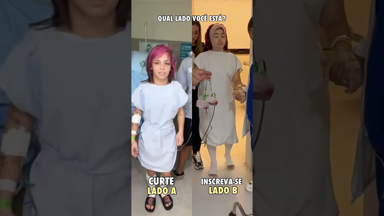 EMILLY VICK E KAMYLINHA SANTOS FIZERAM CIRURGIA JUNTAS 😳