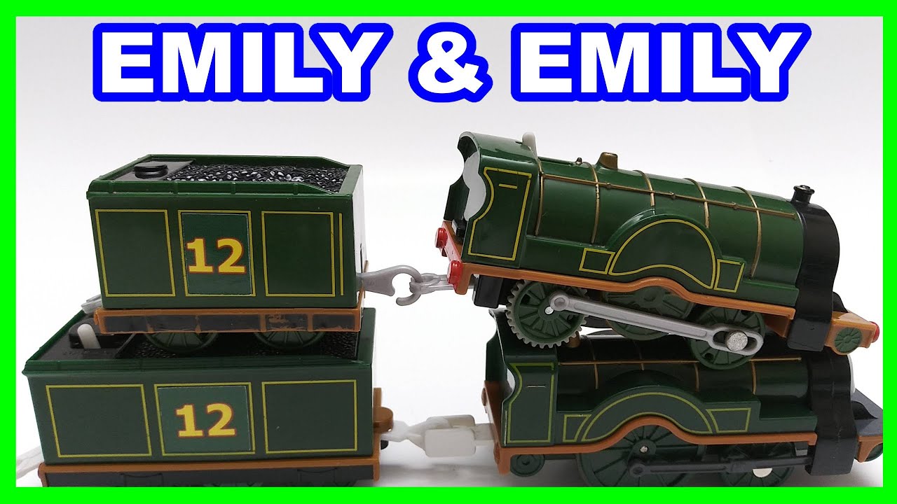 Emily #12 comparison Trackmaster Thomas & friends 托馬斯和朋友 Томас и друзья Il Trenino Thomas y amigos