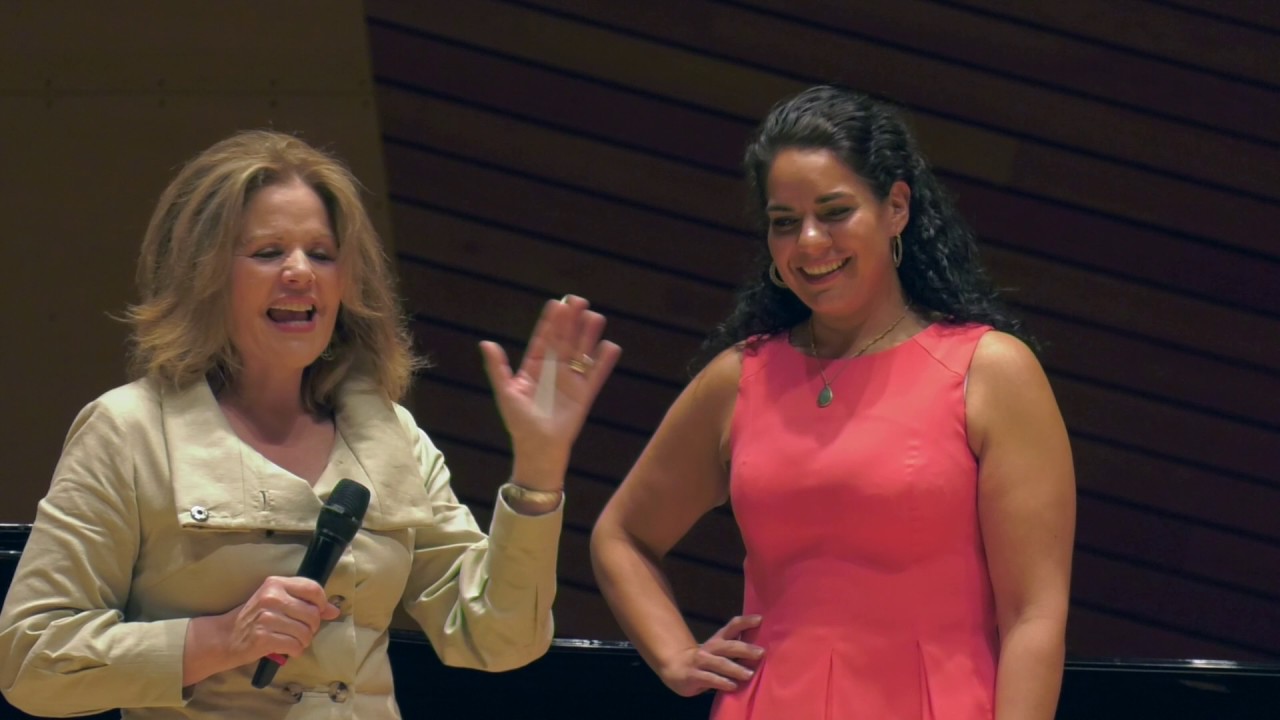 Emily Barnash 2016 Master Class with Renée Fleming