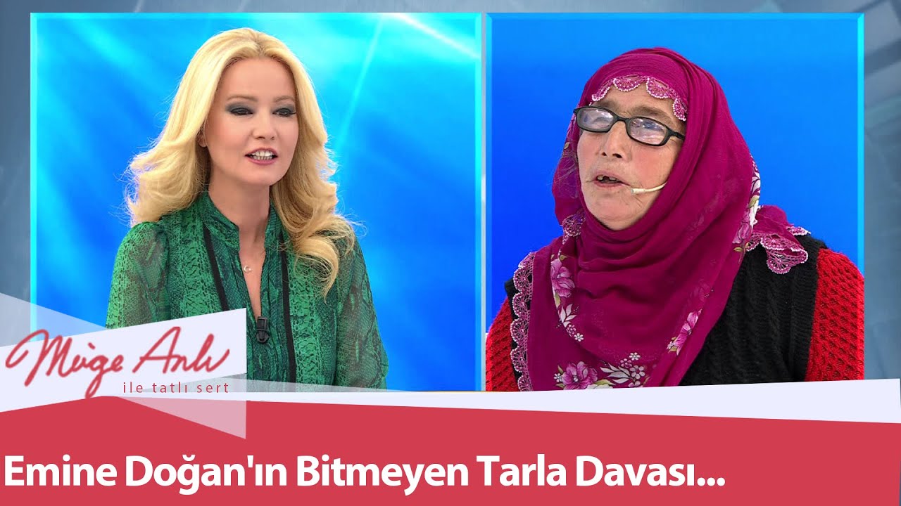 Emine Doğan'ın bitmeyen tarla davası... - Müge Anlı İle Tatlı Sert 3 Aralık 2020