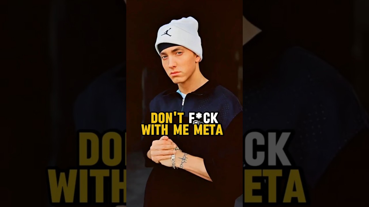 Eminem Sues Mark Zuckerberg for $100M! 😳 | Meta in BIG Trouble #shorts
