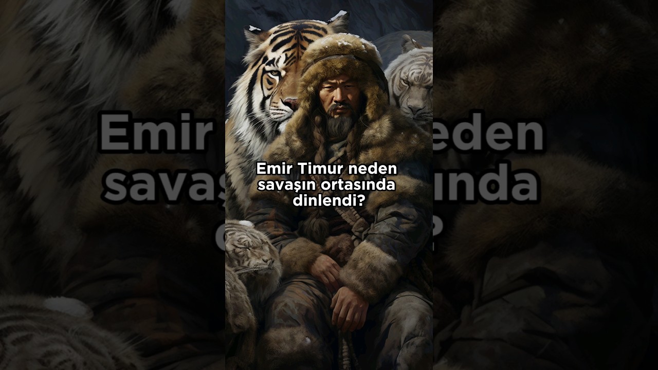 Emir Timur Savaşın ortasında neden dinlendi? #tarih