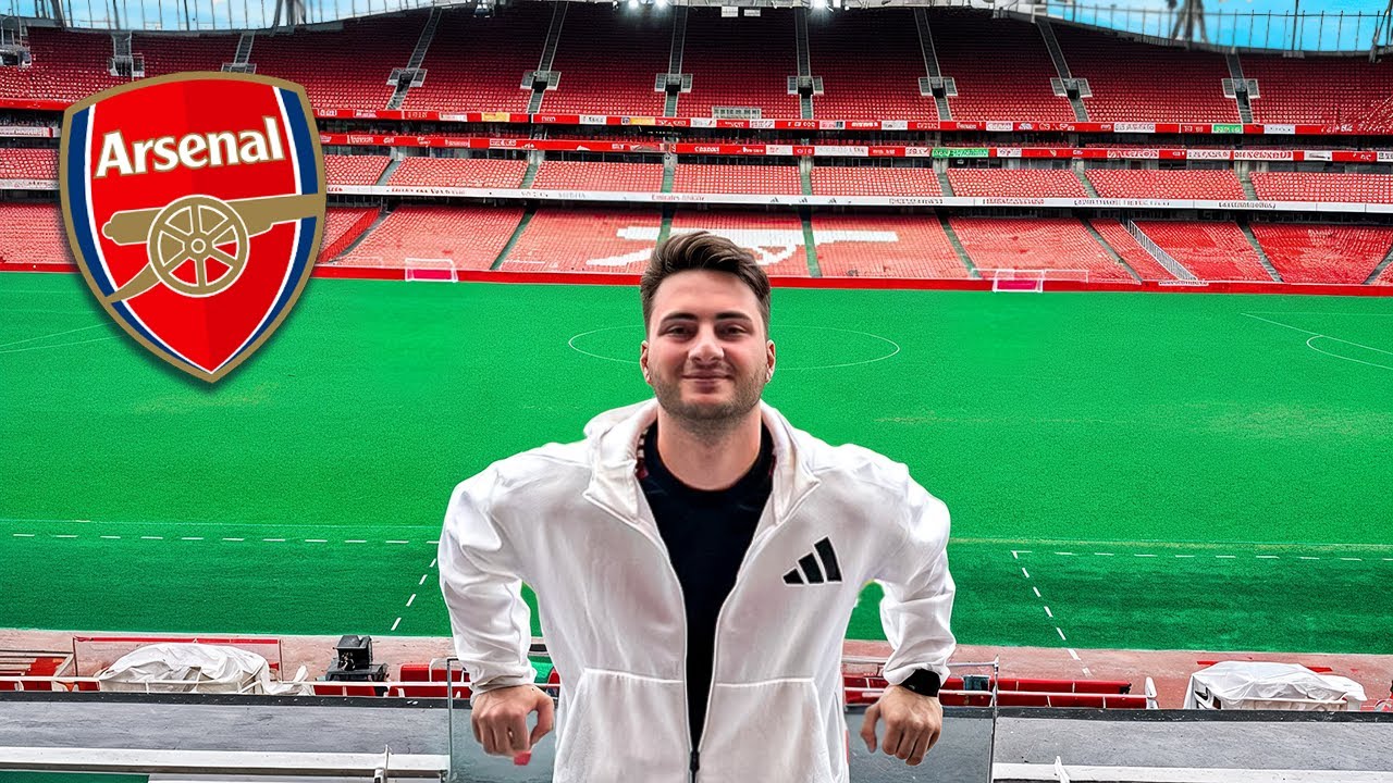 EMIRATES STADYUMUNDA MAÇA ÇIKTIM ! (ARSENAL VLOG)