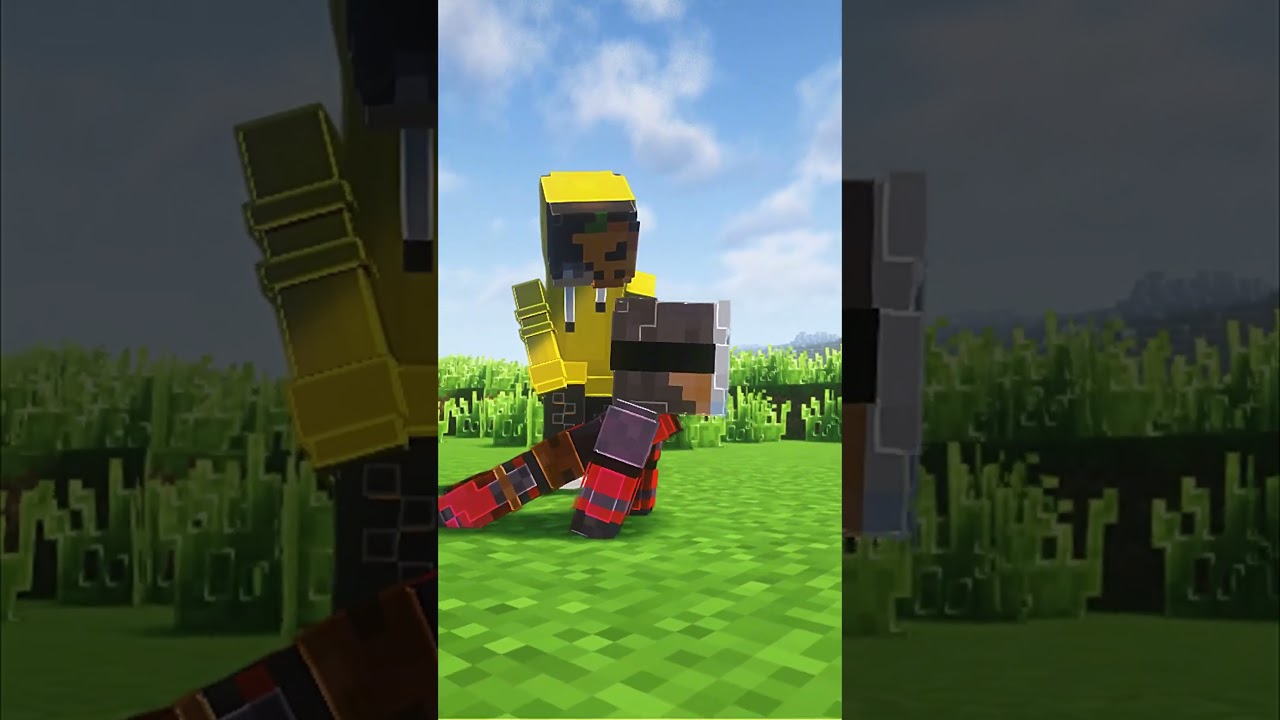 Emirhan Ademin İntikamını Alması İçin Yardım Ediyo! - #Minecraft #shorts