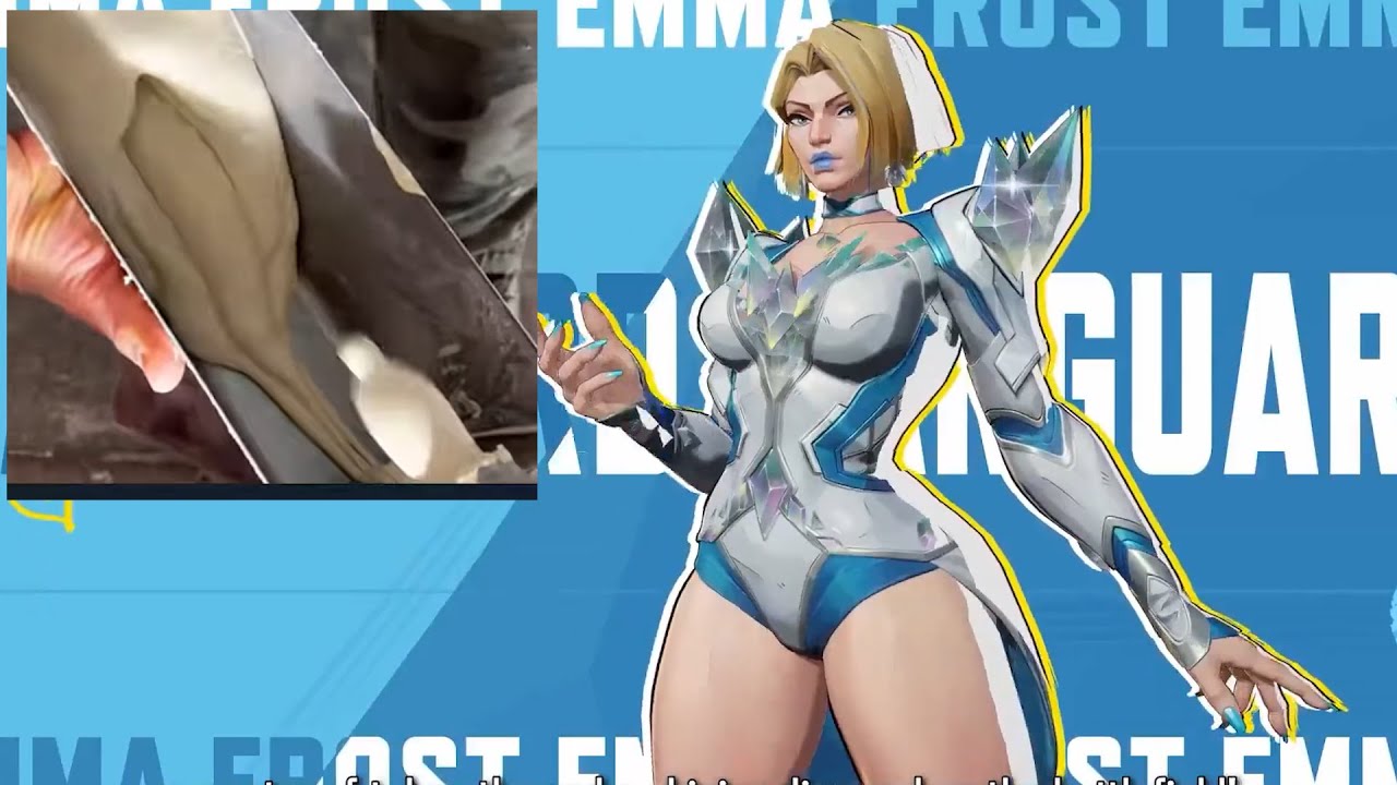 Emma Frost Thighs Are Just Insane 😲 [ Marvel Rivals ]