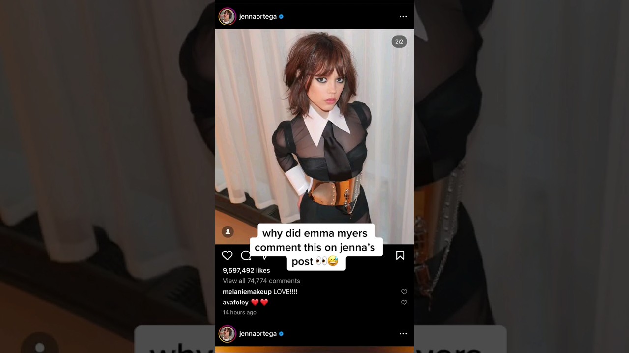 Emma Myers Is DOWN BAD For Jenna Ortega 👀😳